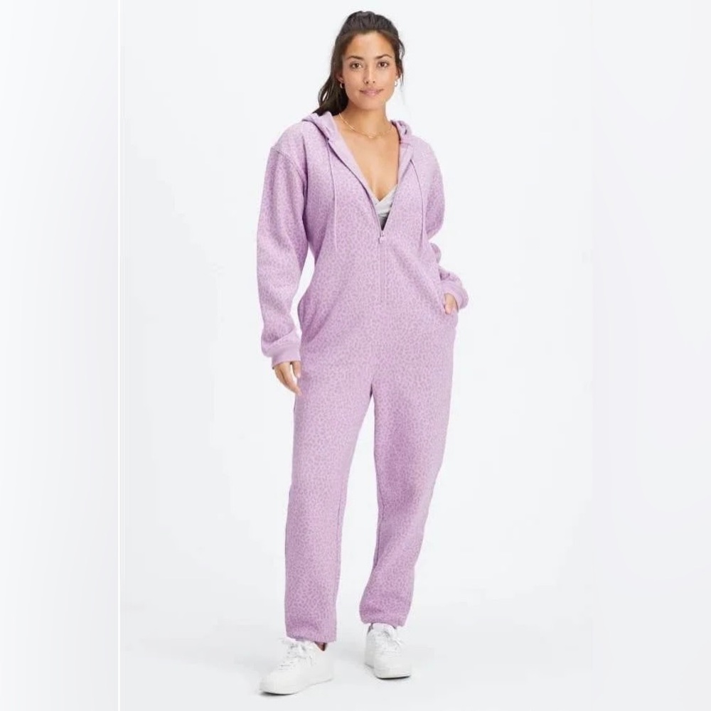 Fabletics fleece hoodie onesie size small